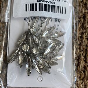 Crystal hair pins